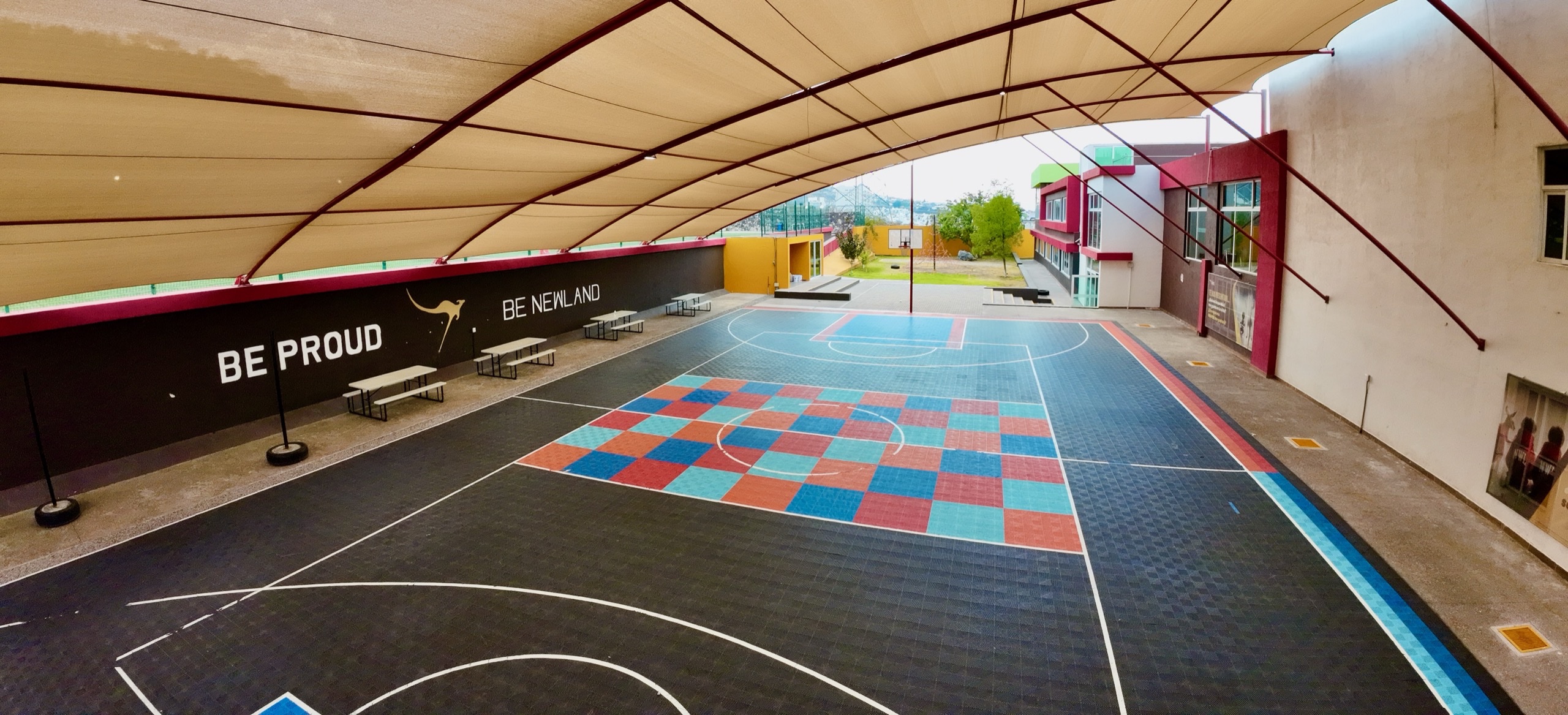 Covered Sports Court – Newland School